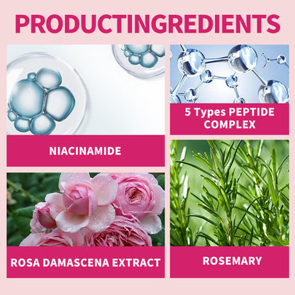 [Cross-border Hot Selling] WWP Pink Peptide Toner PDRN Moisturizing and Hydrating Facial Essence Toner FDA
